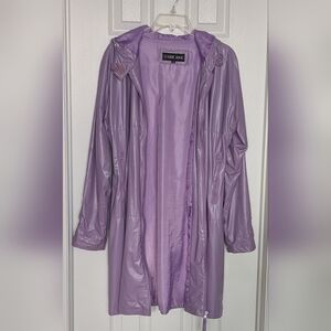 Women's (Medium)Waterproof Hooded Trench/Spring/Summer/Rain/Fall Coat/Jacket